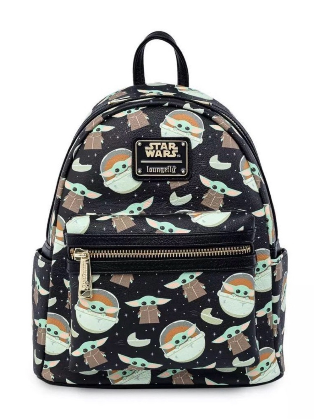 Loungefly Disney Star Wars Grogu Baby Yoda Mandalorian Mini Backpack